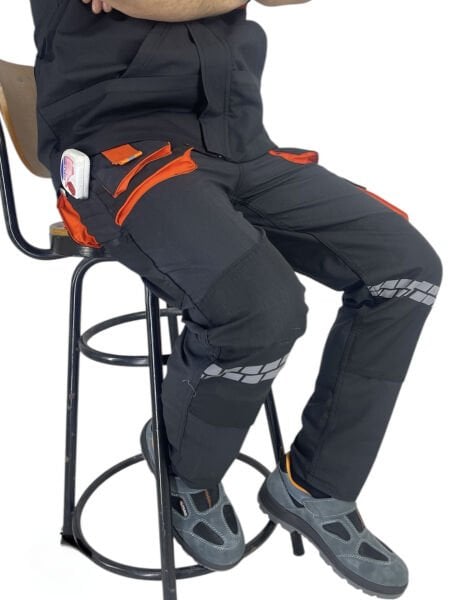 Ripstop Likralı Kargo İş Pantolonu