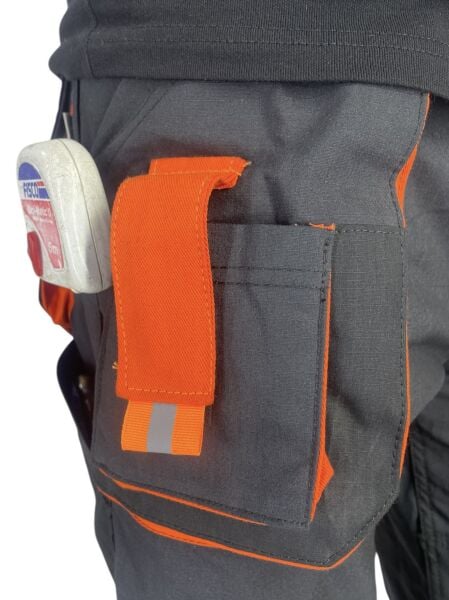 Ripstop Likralı Kargo İş Pantolonu