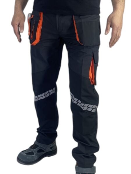Ripstop Likralı Kargo İş Pantolonu