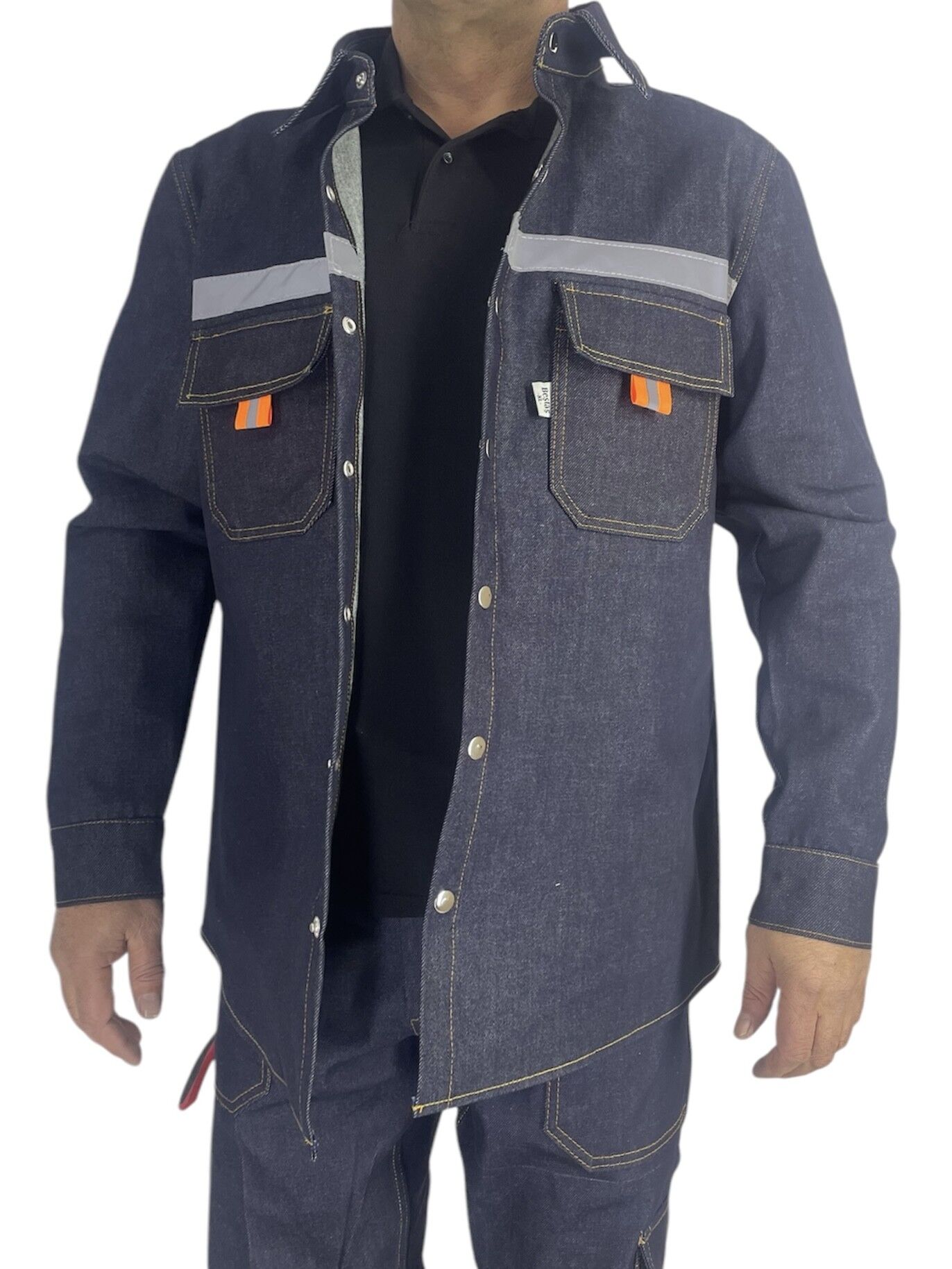 Kaynakçı Kot İş Ceketi