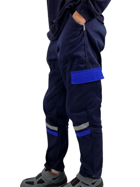 Kışlık İş Pantolonu Lacivert Saks